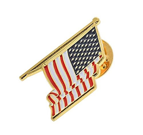 TONOS 12 American Flag Lapel Pins -The Stars and Stripes Lapel Pin American Pride Flag Pins Made in USA - Image 3