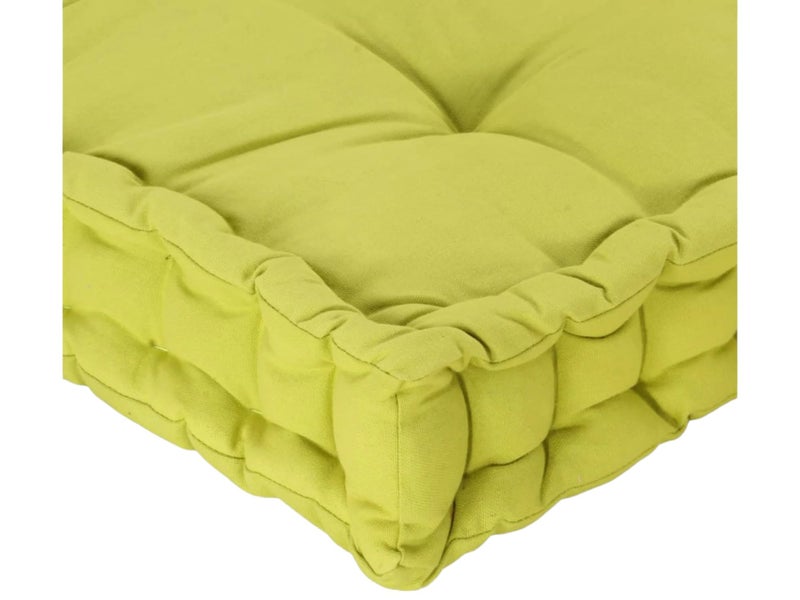 ATOOTFUSION Soft Thick Cotton Box Floor Mattress, 5-Inch Thick, 72x30x5 Inches, Medium Firm, Foldable, Rollable Movable Bed Box gadda 1 Sleeping Capacity (Light Green) - Image 5