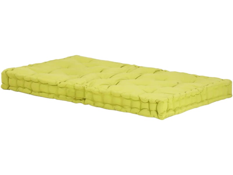 ATOOTFUSION Soft Thick Cotton Box Floor Mattress, 5-Inch Thick, 72x30x5 Inches, Medium Firm, Foldable, Rollable Movable Bed Box gadda 1 Sleeping Capacity (Light Green) - Image 3