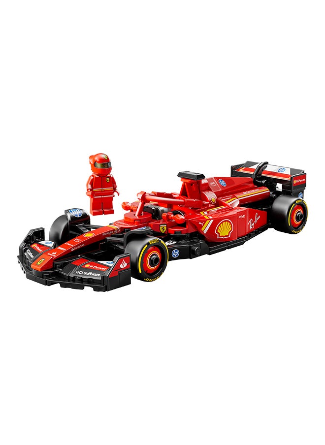 LEGO Speed Champions Ferrari SF-24 F1 Race Car Toy with a Collectible Formula 1 Driver Minifigure - Model Kits for 10+ Year Old Boys & Girls or Adult Motorsport Fans 77242 (275 pieces)  - Image 5