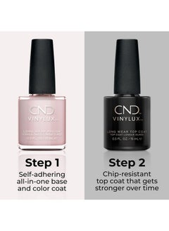 CND Vinylux Longwear Metallic Nail Polish Gellike Shine & Chip Resistant Color 0.5 Fl Oz  - Image 5