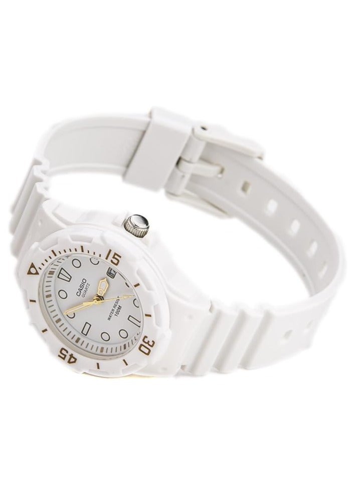Casio Girls Quartz Watch, Analog Display and Resin Strap LRW-200H-7E2 - Image 2