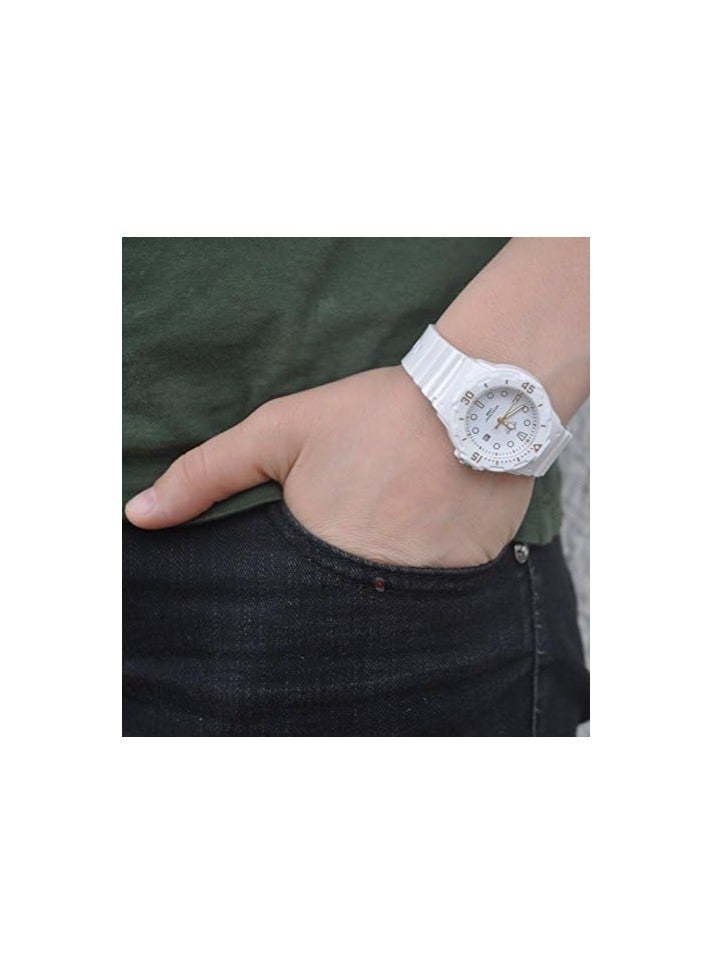 Casio Girls Quartz Watch, Analog Display and Resin Strap LRW-200H-7E2 - Image 3