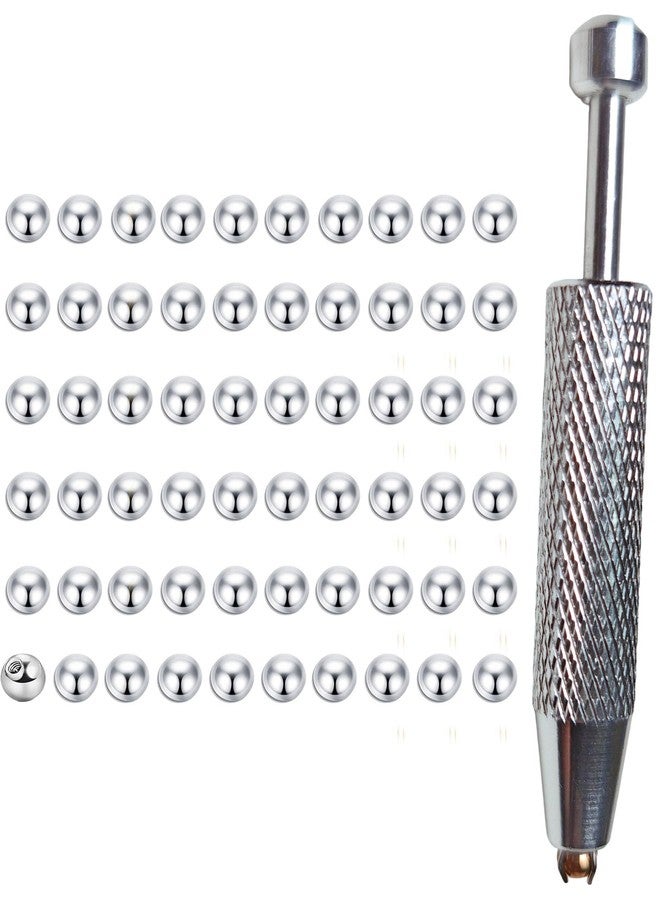 TKWXE Piercing Balls Replacement 16G 3mm Stainless Steel Piercing Ball Grabber Tool for for Septum,Tragus,Cartilage,Helix,Medusa,Eyebrow Piecings,Silver,60 Pieces - Image 1
