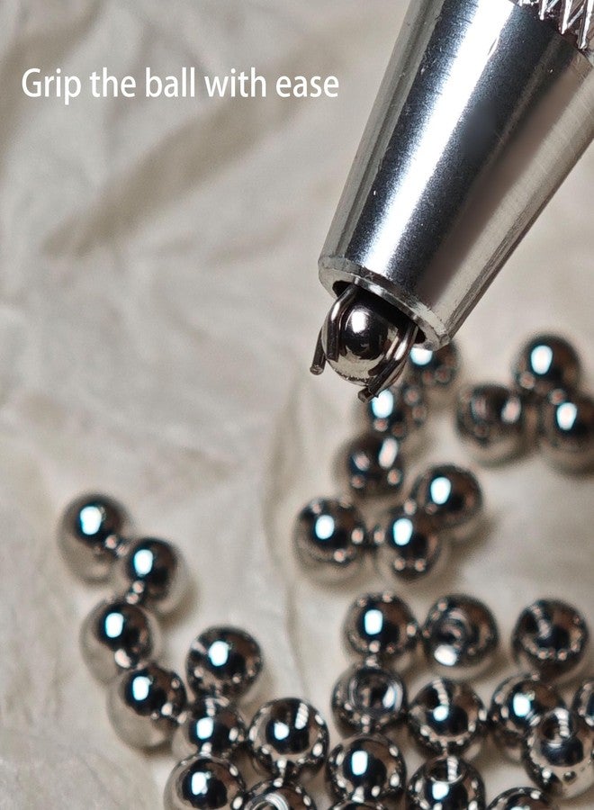 TKWXE Piercing Balls Replacement 16G 3mm Stainless Steel Piercing Ball Grabber Tool for for Septum,Tragus,Cartilage,Helix,Medusa,Eyebrow Piecings,Silver,60 Pieces - Image 4