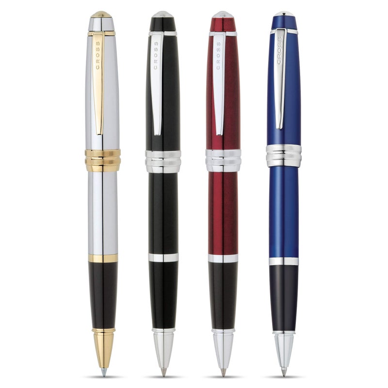 Cross Bailey Refillable Rollerball Pen Presented in a Premium Gift Box - Medium Point, Black Ink, Red - Image 4