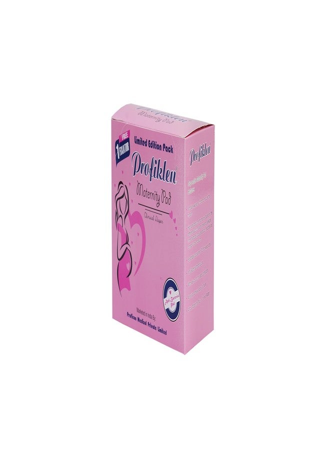 Profiklen Maternity Pads After Delivery For Women | Ultra-Absorbent 4 Maternity Pads/Pack + 1 Fixator | Organic Cotton Delivery Pads Made For Heavy Flow, Postpartum Flow & Overnight flow (Pack Of 1) - Image 3