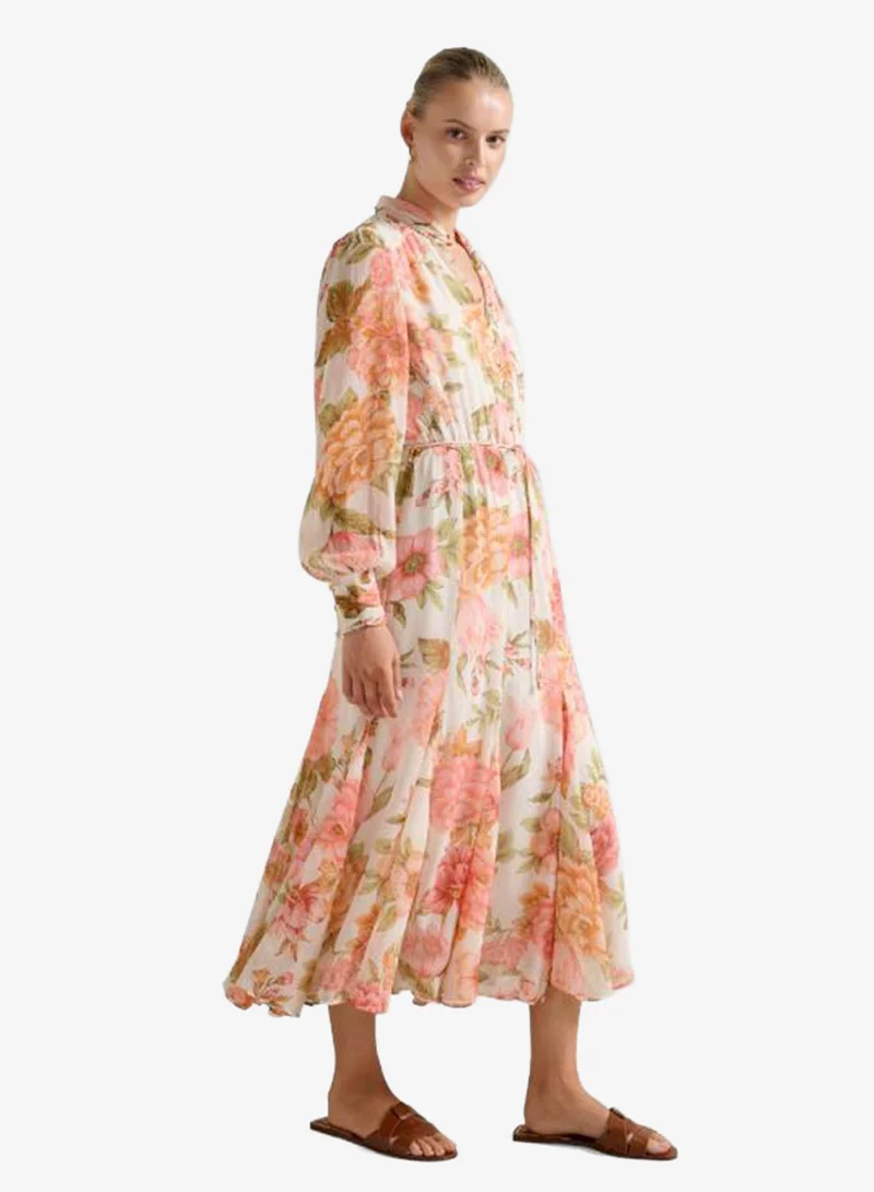 forever new Tina Printed Long Sleeve Mini Dress