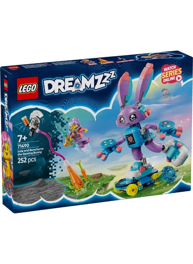 LEGO LEGO - Dreamzzz Izzie and Bunchurro the Gaming Bunny 252 Pieces - 71490  - Image 1
