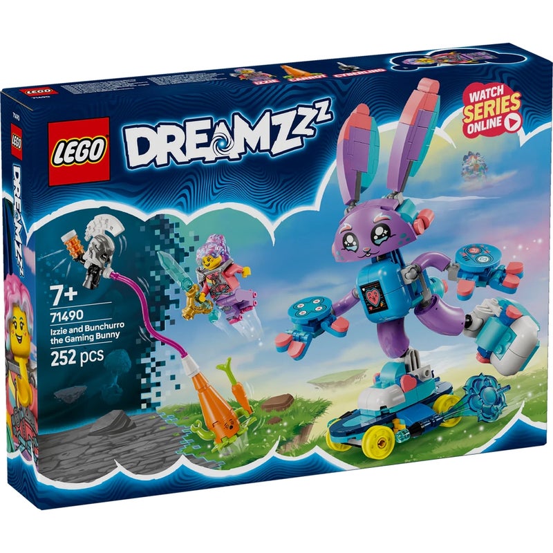 LEGO - Dreamzzz Izzie and Bunchurro the Gaming Bunny 252 Pieces - 71490 - Image 1