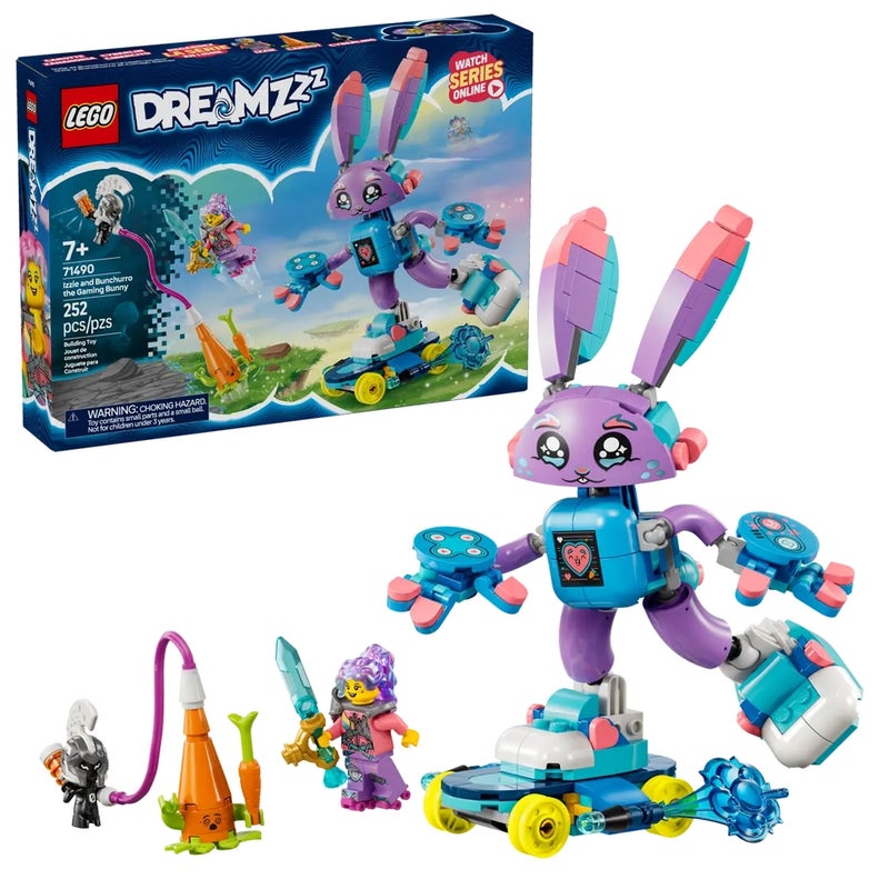 LEGO - Dreamzzz Izzie and Bunchurro the Gaming Bunny 252 Pieces - 71490 - Image 2