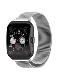 Suitable For OPPOwatch3 Strap 3Pro Magnetic Steel Strap WatchSE Sweat-proof Breathable Watch Replacement Wristband-Color:Oppo Watch 3rd Generation-[classic Black] Milanese Magnetic Watch Strap