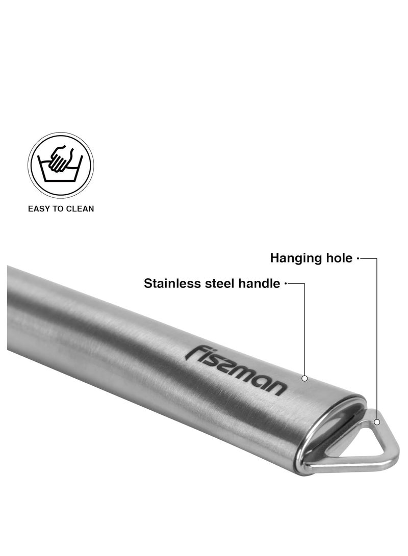 Fissman Stainless Steel Garlic Press 20cm with Removable Garlic Chamber, Heavy Duty Garlic Mincer with Hanging Loop  - Image 4