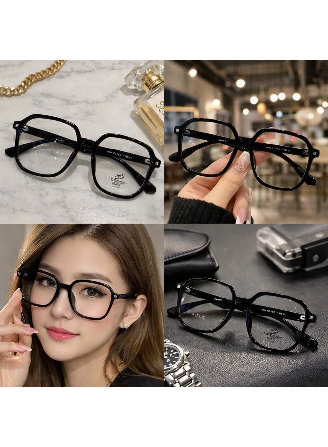 GT-Wheel Oversized Square Blue Light Blocking Glasses for Women Men, Anti-Fatigue Computer Monitor Glasses Reduce Eye Strain - Image 3