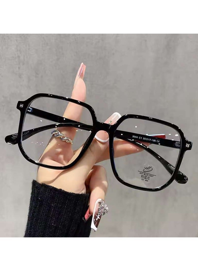 GT-Wheel Oversized Square Blue Light Blocking Glasses for Women Men, Anti-Fatigue Computer Monitor Glasses Reduce Eye Strain - Image 1