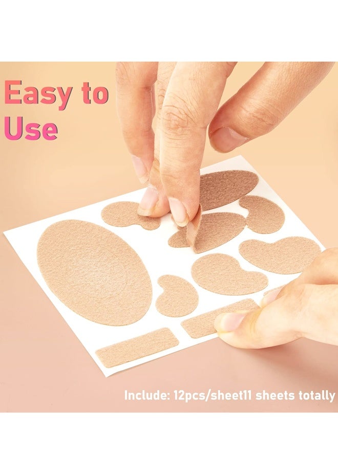 110PCS Moleskin Blister Pads, Adhesive Foot Heel Toe Protection Tape Stickers - Image 3
