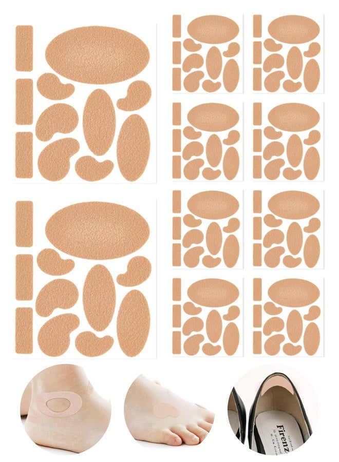 110PCS Moleskin Blister Pads, Adhesive Foot Heel Toe Protection Tape Stickers - Image 1