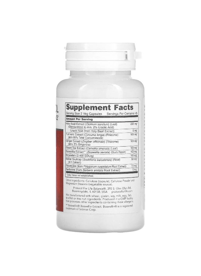Protocol For Life Balance - Protocol for Life Balance, D-Flame, 90 Veg Capsules - Image 1
