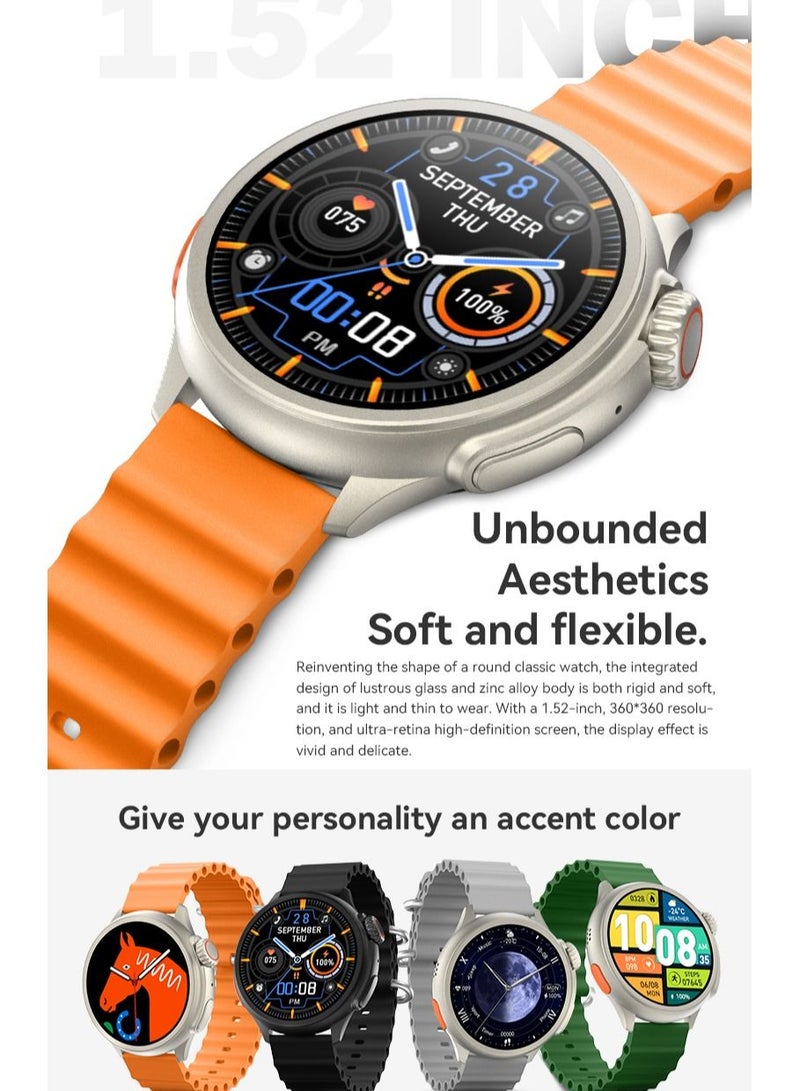 AROAQ Sport Smartwatch Bluetooth Call Waterproof Checks Heart Rate Blood Oxygen Fitness Tracker - Image 3