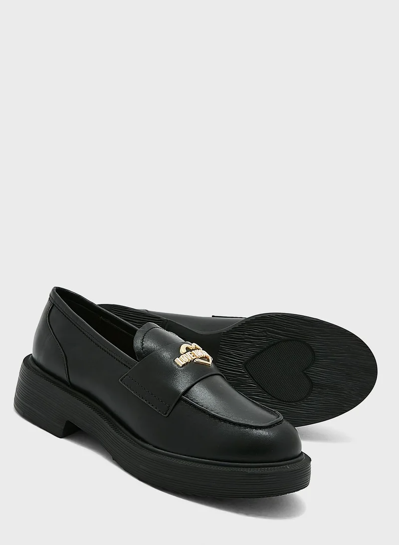 Love Moschino City Love Loafers