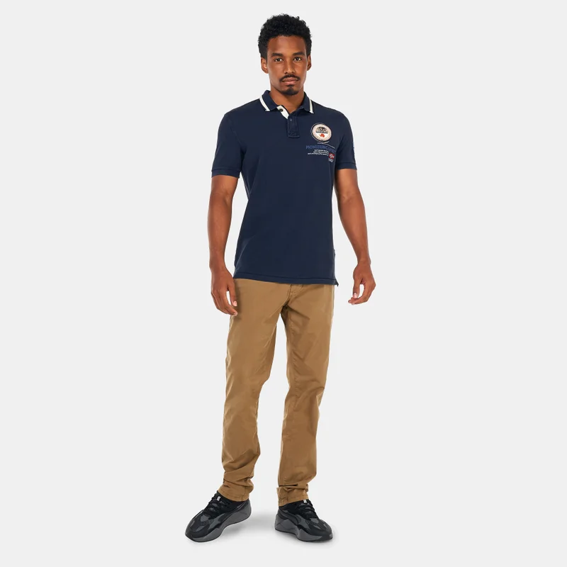 Napapijri Men's Gandy 3 Blu Marine Polo Shirt