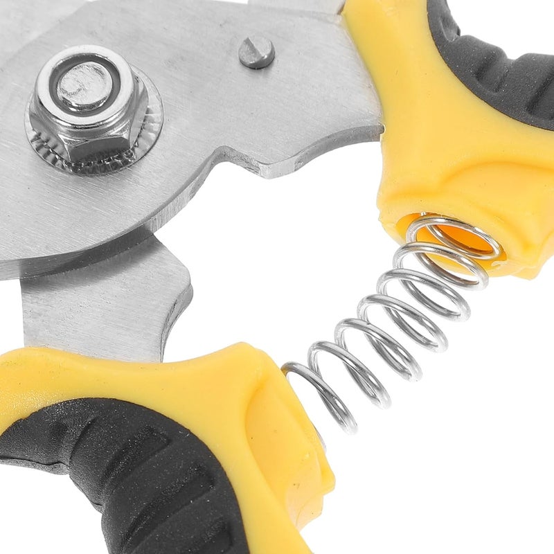 Artibetter 2pcs Garden Pruning Shears and Trimming Scissors Set, Sk5 Steel Bypass Clippers for Fruit Tree and Plant Cutting, Lightweight Gardening Tool for Home and Orchard Use - Image 3