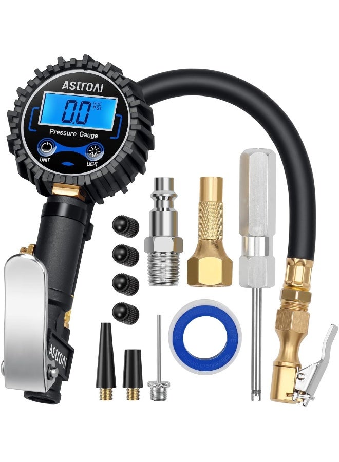 AstroAI Digital Tire Pressure Gauge with Inflator - Image 1