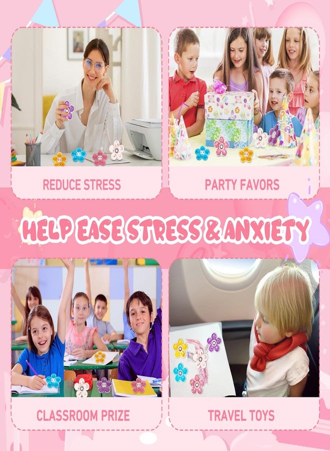 FIGROL 5 عبوات من لعبة سبينر المتحركة، لعبة سبينر سائلة لامعة حسية للأطفال والبالغين - لعبة حسية للتركيز، تخفيف التوتر واللعب - لعبة للقلق لجوائز الفصول الدراسية، القلق ADHD - Image 4