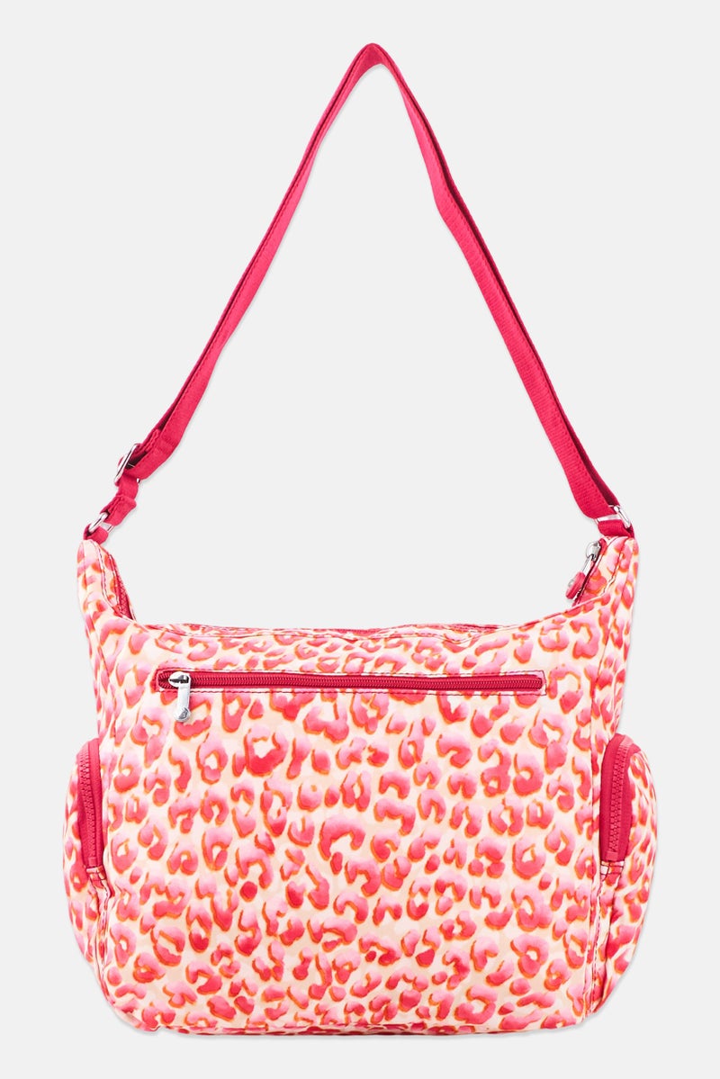 kipling حقيبة كتف نسائية بنقشة حيوانات، متعددة الألوان - Image 2