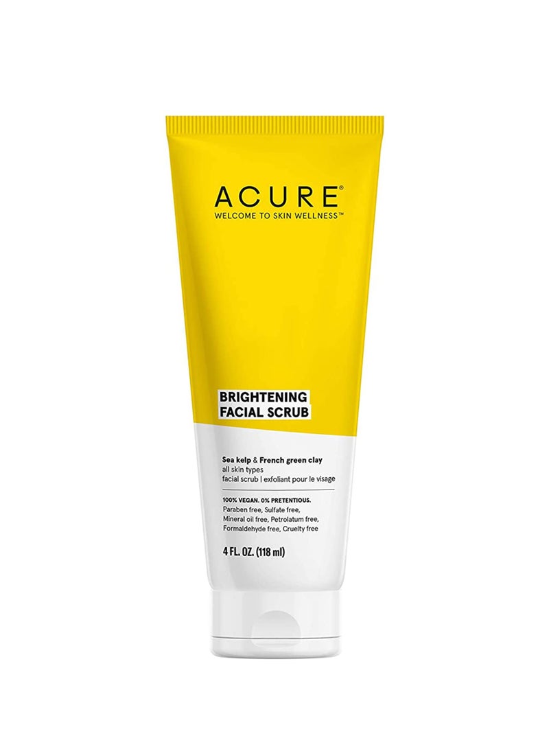 ACURE Brightening Facial Scrub118ml - Image 1
