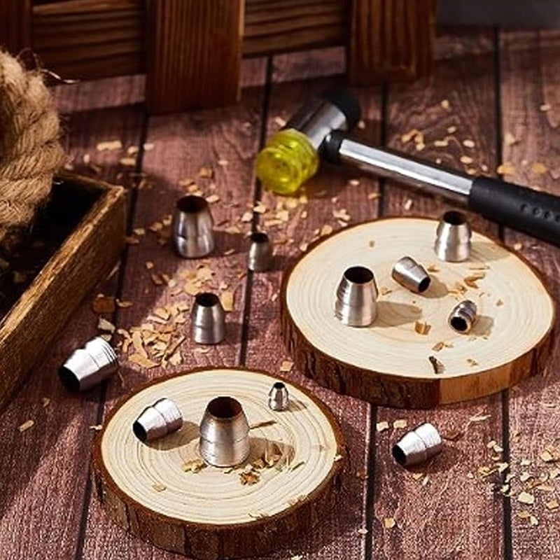 18mm 20Pcs Steel Hammer Splitting Wedges Axe Handle Reinforcement Accessories - Image 5