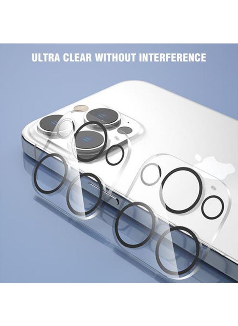 Generic Camera Glass Lens Protector Guard For iPhone 15 Pro Max / 15 Pro Clear  - Image 5