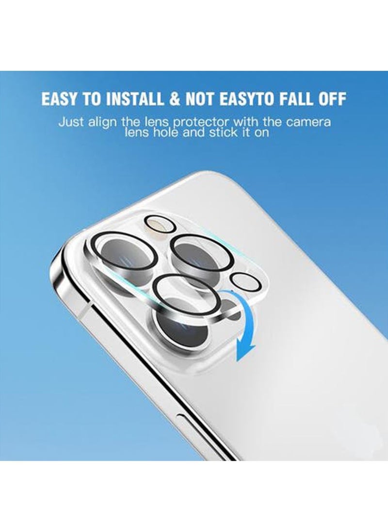 Generic Camera Glass Lens Protector Guard For iPhone 15 Pro Max / 15 Pro Clear  - Image 4