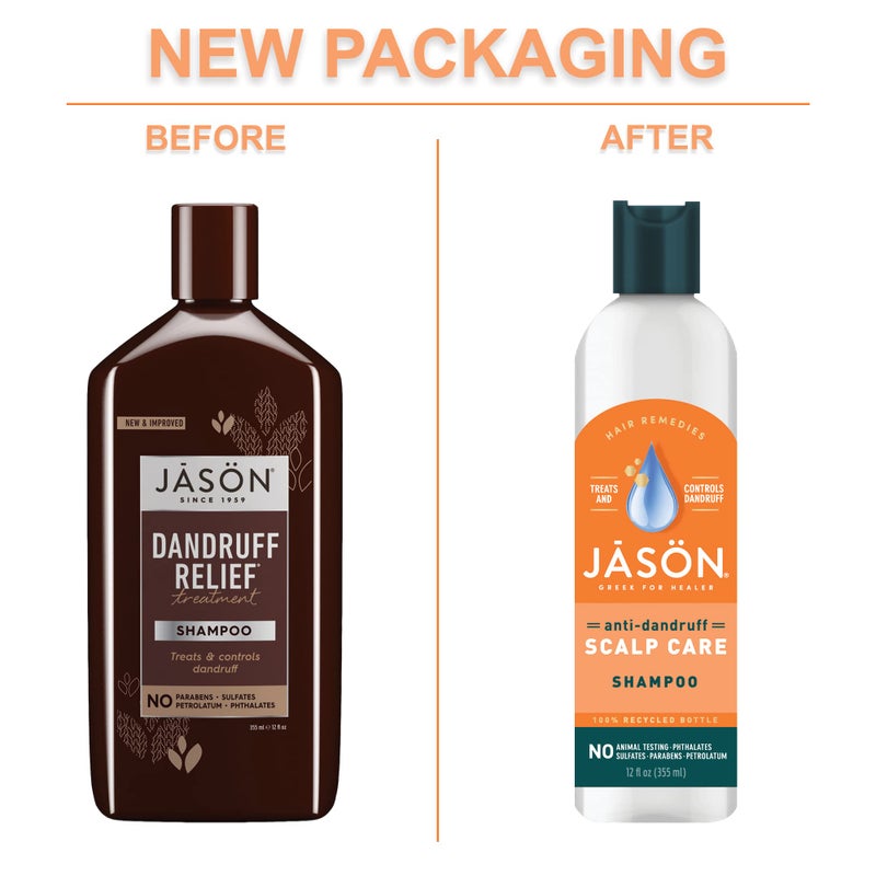 Jason Dandruff Relief Treatment Shampoo, 12 Oz (Packaging May Vary) - Image 2