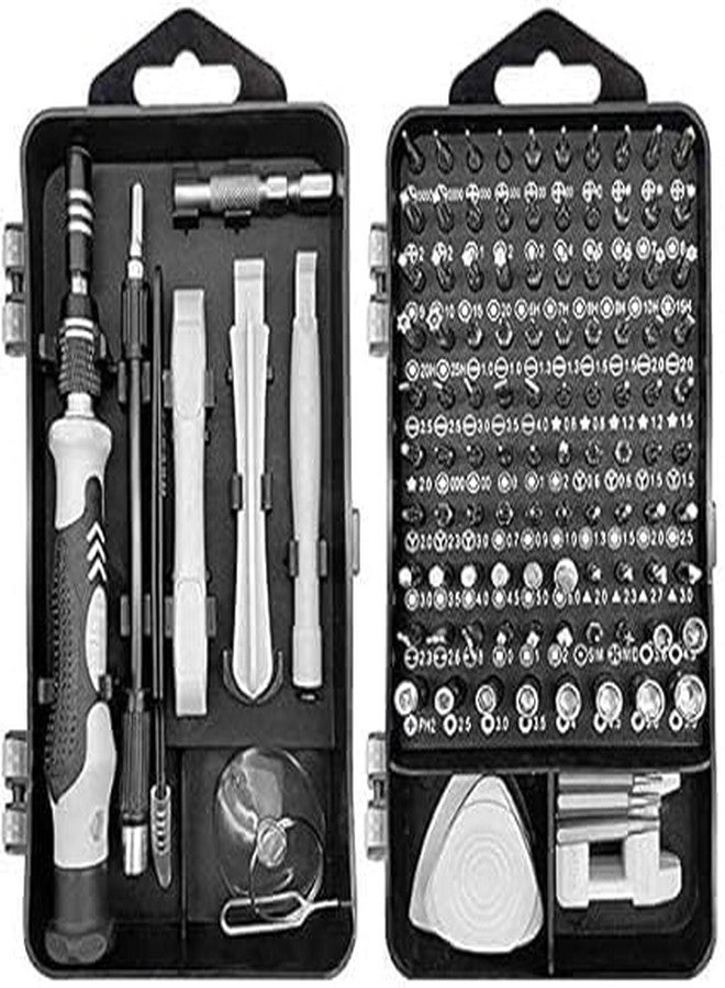 SHONIL 115 in 1 Professional Precision Screwdriver Set, Magnetic Mini Computer Repair Tool Kit for Electronics, PC, Laptop, Mobile, Tablet, Smartphone, Watch, Eyeglasses, Jewelry-Case Included - Image 1