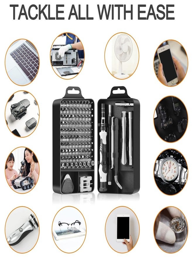 SHONIL 115 in 1 Professional Precision Screwdriver Set, Magnetic Mini Computer Repair Tool Kit for Electronics, PC, Laptop, Mobile, Tablet, Smartphone, Watch, Eyeglasses, Jewelry-Case Included - Image 3