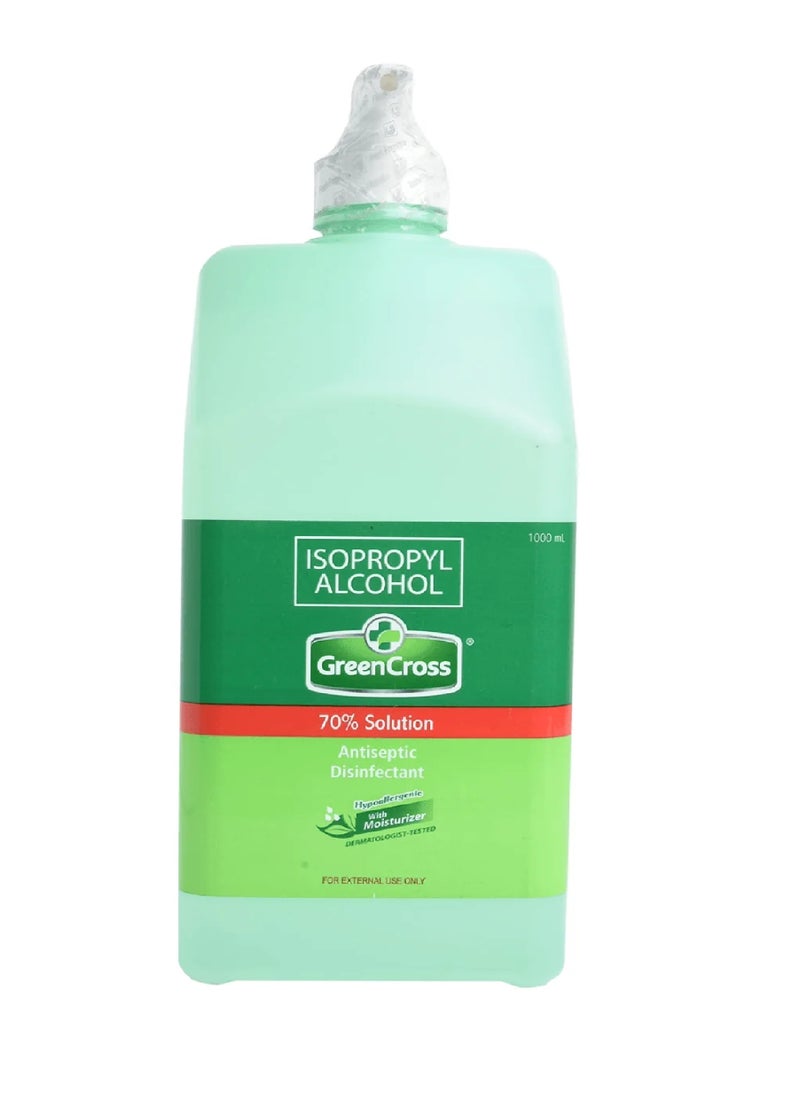 GreenCross ISOPROPHYL ALCOHOL GREENCROSS 70% WITH MOISTURIZER 1000ML 