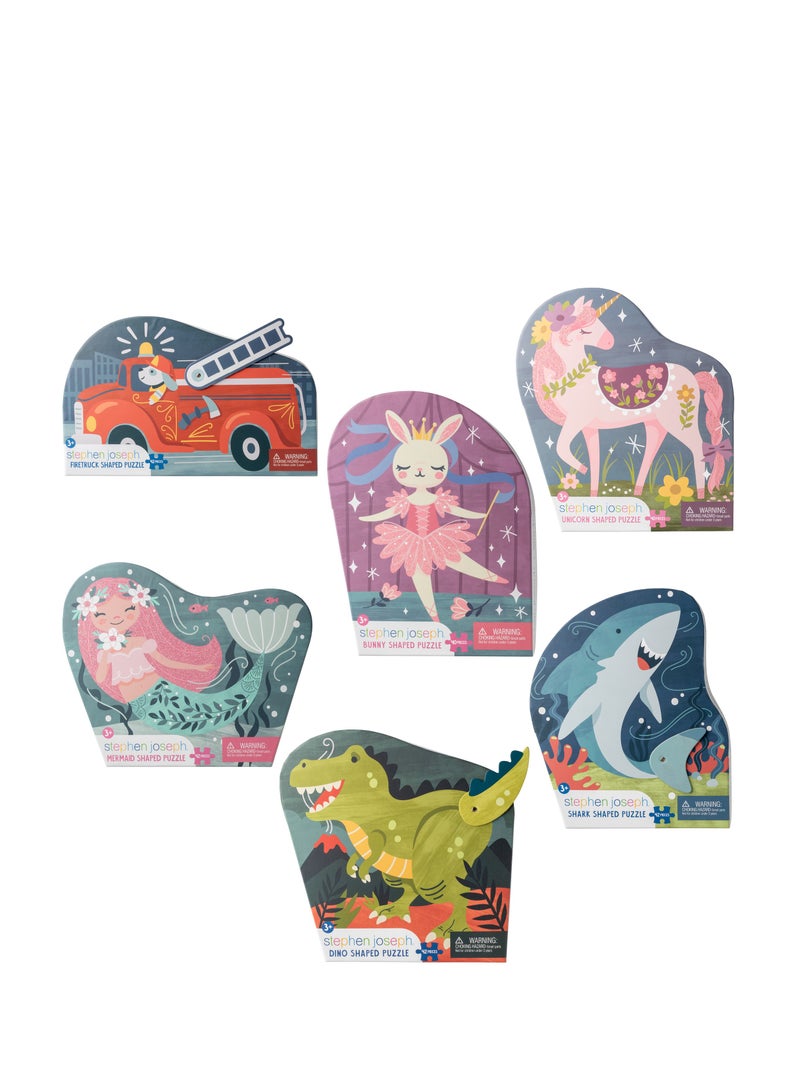 Stephen Joseph لعبة بازل على شكل حورية البحر للأطفال - Image 3