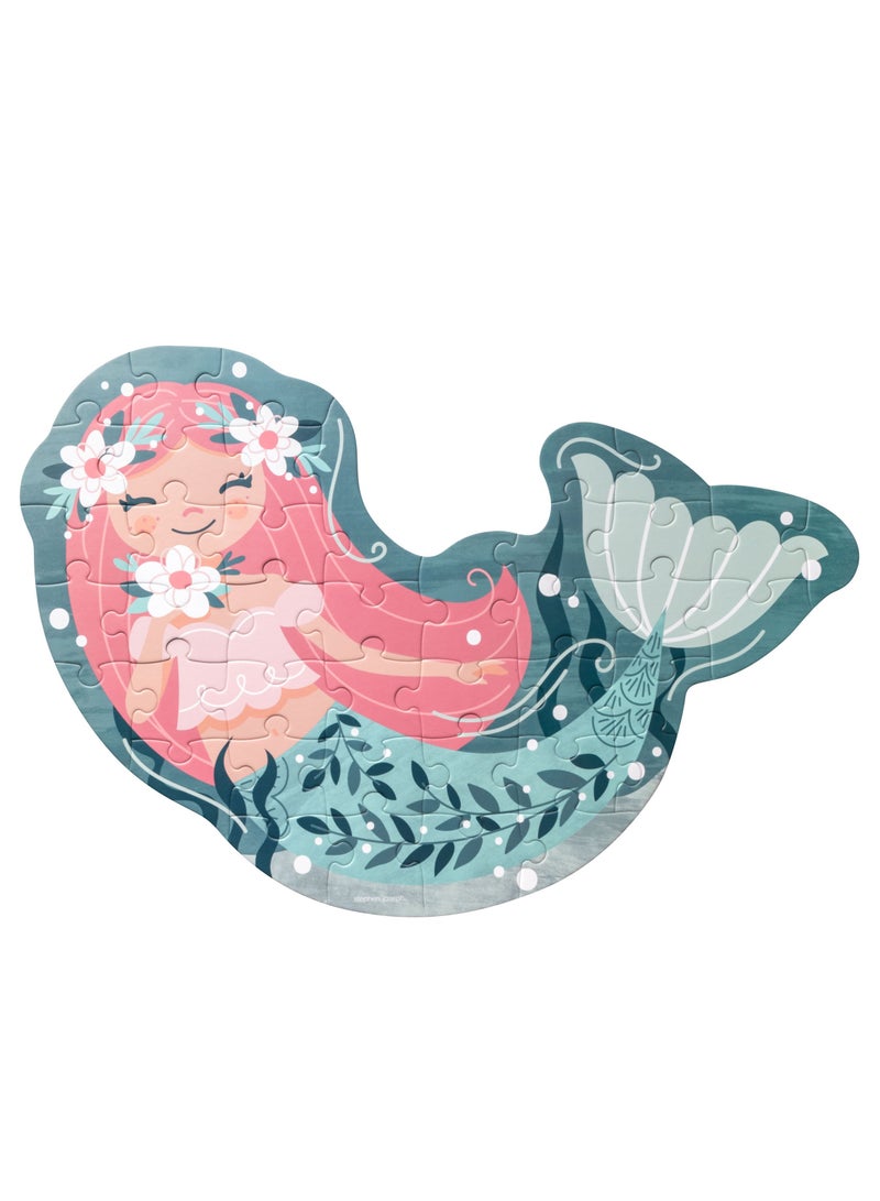 Stephen Joseph لعبة بازل على شكل حورية البحر للأطفال - Image 1