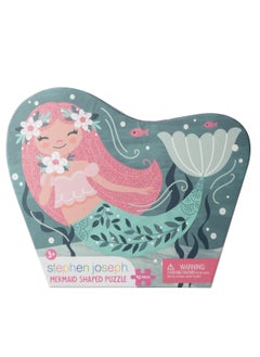 Stephen Joseph Shaped Jigsaw Puzzle Mermaid For Kids  - Image 2
