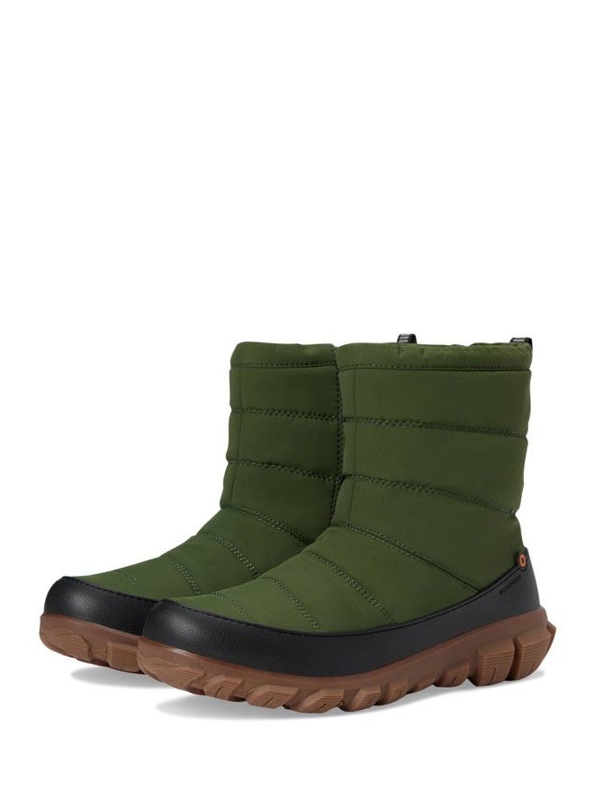 Bogs Women's Cedar Quilt Snow Boot, Cargo, 8.5 - Image 1