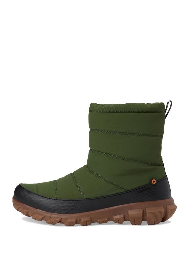 Bogs Women's Cedar Quilt Snow Boot, Cargo, 8.5 - Image 4