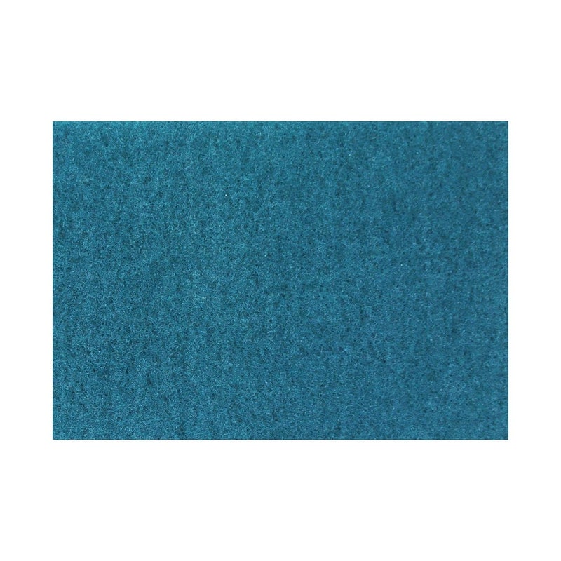 Americo Blue Cleaner Floor Pad, 12"x18", 5 Pads/Case, Machine Cleaner Floor Pads for Medium Scrubbing, Made of 100% Recycled Content, USA Made - Image 1