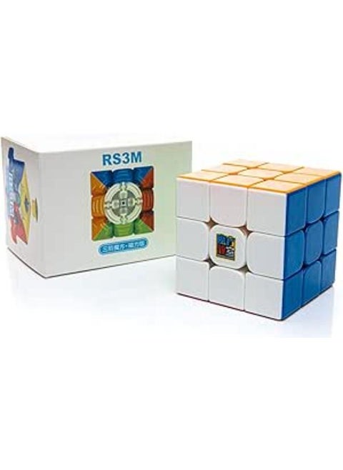 مكعب روبيك احترافي مغناطيسي 3x3x3 من Genel MoYu RS3M 2020 مكعب فائق السرعة