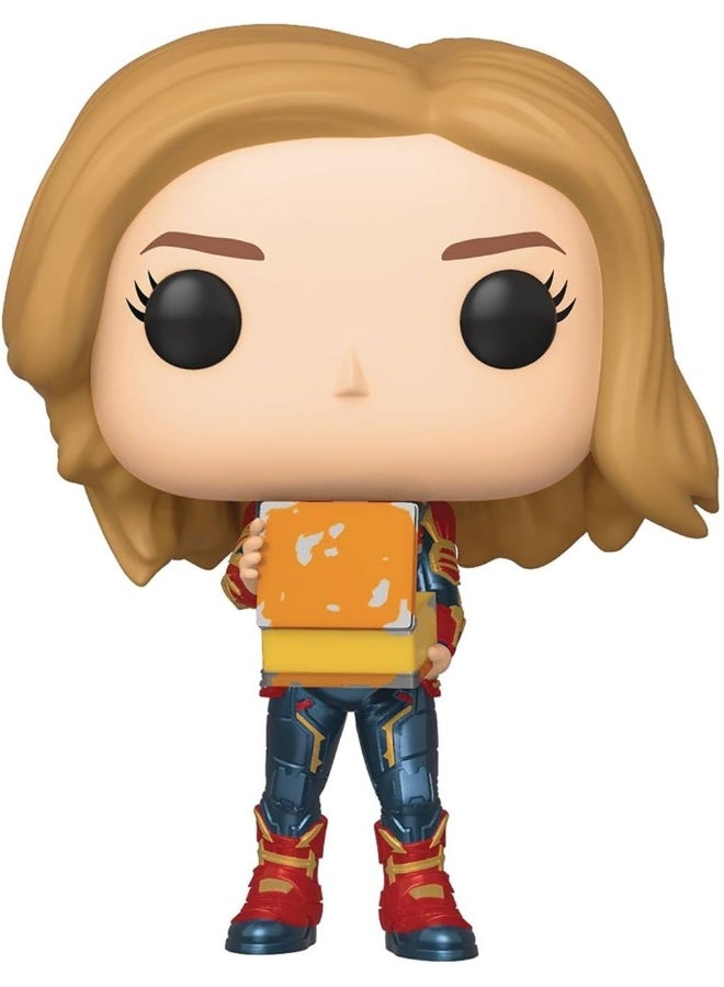 Funko Pop! Marvel: Captain Marvel - Captain Marvel With Lunch Box, Action Figures