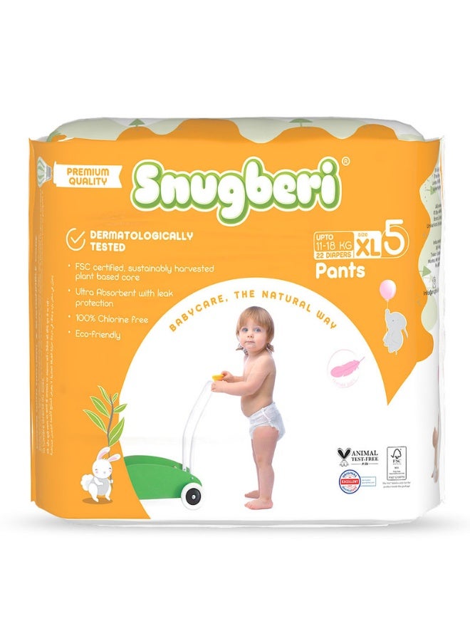 Snugberi Diaper Pants Size 5 X Large 11-18kg 22's - Image 1