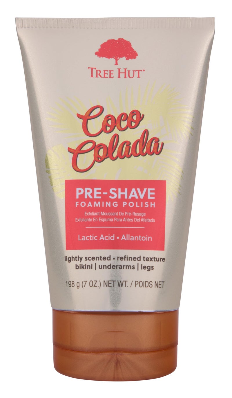 Tree Hut Coco Colada Shave Prep Polish, Gently Soothe & Prep Skin for an Even Closer Shave, Exfoliating Shave Essential,7 fl oz. - Image 1