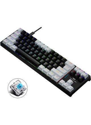 Blue Switch Dark Alien K710 71 Keys RGB Gaming Keyboard - Mechanical Blue Key Type-C - 2 Level Height WhiteBlack - pzsku/Z6EBF4A815C5D1016EB9FZ/45/_/1725789762/cc3f92e3-a588-4982-9167-bbfc8e6594b6