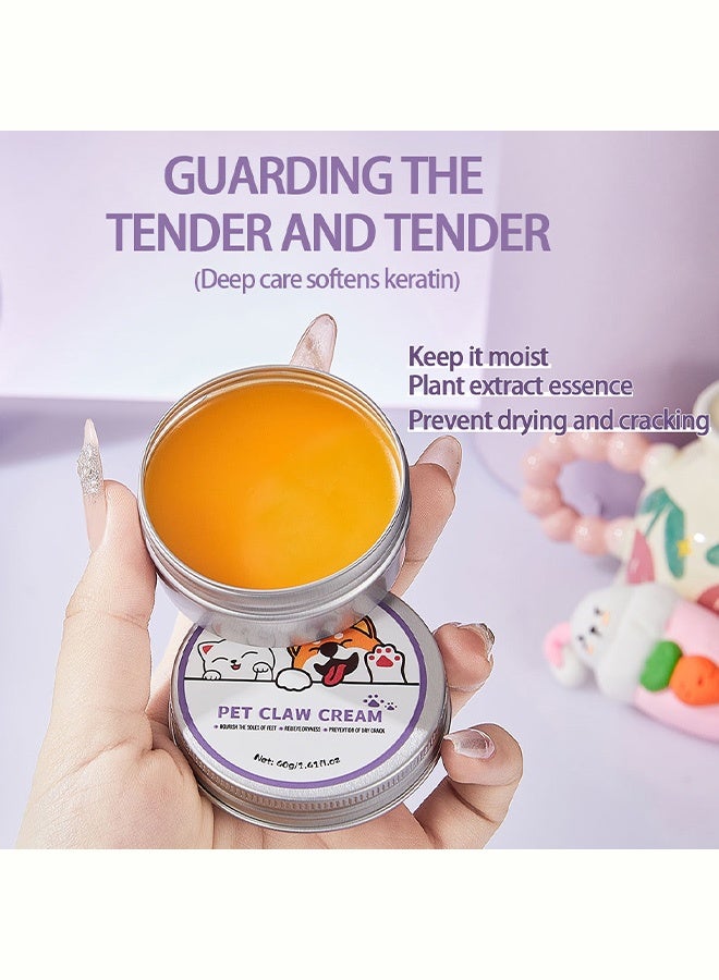 TIANWEI PET CLAW CREAM- Cat Foot Moisturizing Cream - Dog Nail Protectant Shampoo - Foot Corns and Calluses Care - Soothing Feet 40g - Image 3