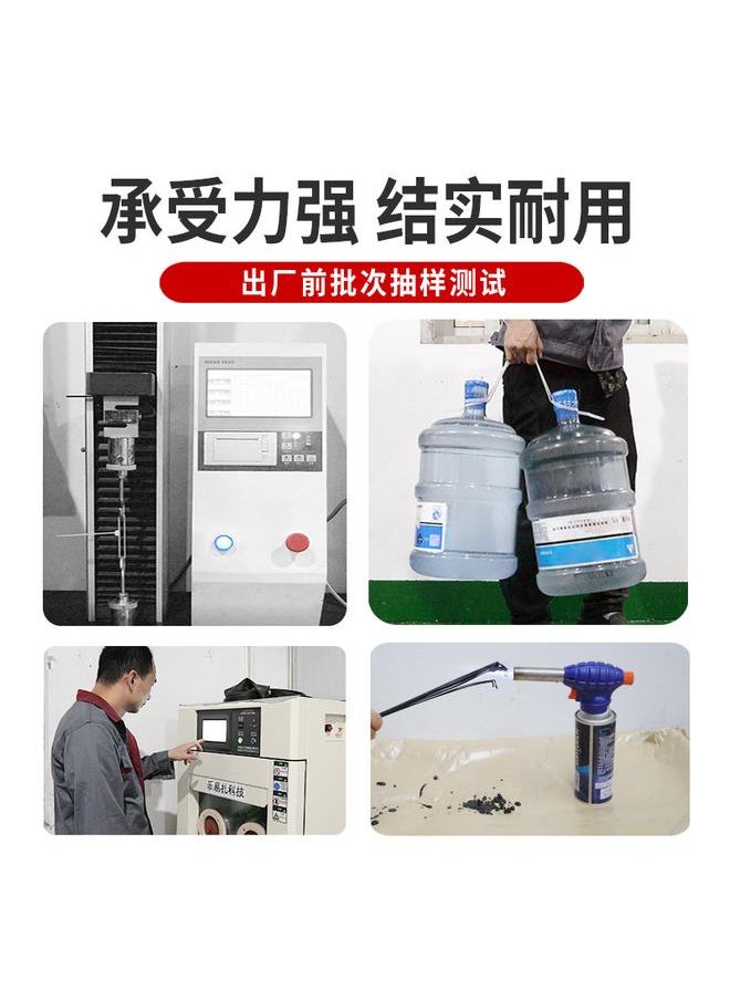 Bluejw 彩色自锁式尼龙扎带塑料捆绑束线带国标轧带理线黄色防疫废料处理  - Image 5